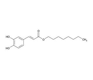 n-Octylcaffeate (CAS 478392-41-5) - chemical structure image