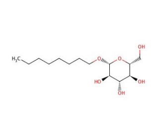 n-Octylglucoside (CAS 29836-26-8) - chemical structure image