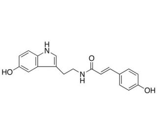 N-(p-Coumaroyl) Serotonin (CAS 68573-24-0) - chemical structure image