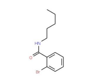 N-Pentyl 2-bromobenzamide (CAS 349092-69-9) - chemical structure image