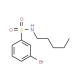 N-Pentyl 3-bromophenylsulfonamide (CAS 1072944-95-6) - chemical structure image