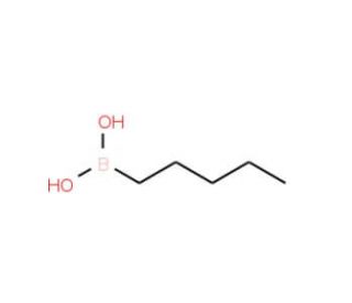 n-Pentylboronic acid (CAS 4737-50-2) - chemical structure image