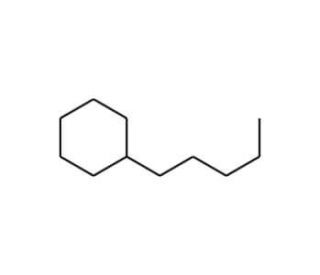 n-Pentylcyclohexane (CAS 4292-92-6) - chemical structure image