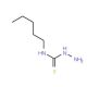 N-pentylhydrazinecarbothioamide (CAS 53347-39-0) - chemical structure image