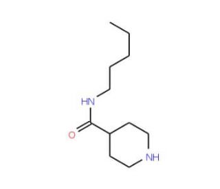 N-pentylpiperidine-4-carboxamide - chemical structure image