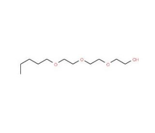 n-Pentyltrioxyethylene (CAS 25961-91-5) - chemical structure image