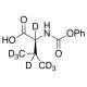 N-Phenoxycarbonyl-L-valine-2,3,4,4,4,5,5,5-d8 - chemical structure image