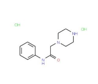 N-Phenyl-2-piperazin-1-yl acetamide dihydrochloride - chemical structure image