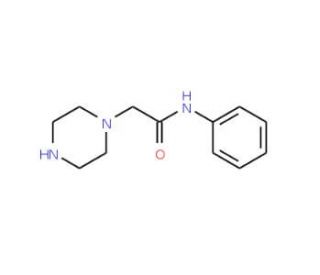 N-phenyl-2-piperazin-1-ylacetamide - chemical structure image