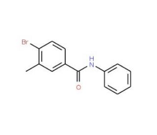 N-Phenyl 4-bromo-3-methylbenzamide (CAS 1020252-81-6) - chemical structure image