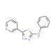 N-Phenyl-5-pyridin-3-yl-1,3,4-thiadiazol-2-amine - chemical structure image