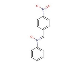 N-Phenyl-&alpha;-(4-nitrophenyl)nitrone (CAS 3585-90-8) - chemical structure image