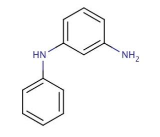 N-Phenyl-benzene-1,3-diamine (CAS 5840-03-9) - chemical structure image
