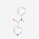N-Phenyl-isonicotinamide (CAS 3034-31-9) - chemical structure image