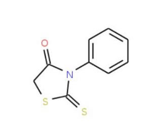 N-Phenyl-rhodanine (CAS 1457-46-1) - chemical structure image