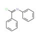 N-Phenylbenzimidoyl chloride (CAS 4903-36-0) - chemical structure image