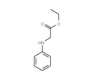 N-Phenylglycine ethyl ester (CAS 2216-92-4) - chemical structure image