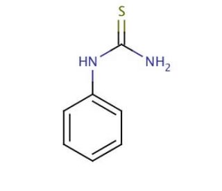 N-Phenylthiourea (CAS 103-85-5) - chemical structure image