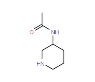 N-piperidin-3-ylacetamide (CAS 5810-55-9) - chemical structure image