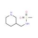 N-(piperidin-3-ylmethyl)methanesulfonamide - chemical structure image