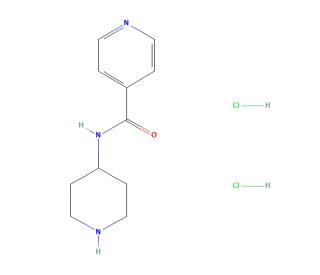 N-(piperidin-4-yl)pyridine-4-carboxamide dihydrochloride - chemical structure image