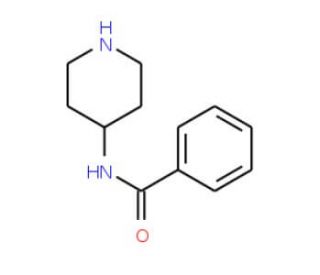 N-piperidin-4-ylbenzamide (CAS 33953-37-6) - chemical structure image