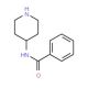 N-piperidin-4-ylbenzamide (CAS 33953-37-6) - chemical structure image
