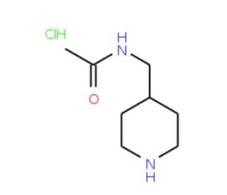 N-(piperidin-4-ylmethyl)acetamide hydrochloride - chemical structure image