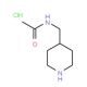 N-(piperidin-4-ylmethyl)acetamide hydrochloride - chemical structure image