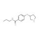 N-Propyl-4-[(3S)-pyrrolidinyloxy]benzamide (CAS 1212151-59-1) - chemical structure image