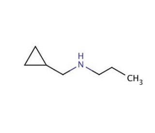 N-Propylcyclopropanemethylamine (CAS 26389-60-6) - chemical structure image