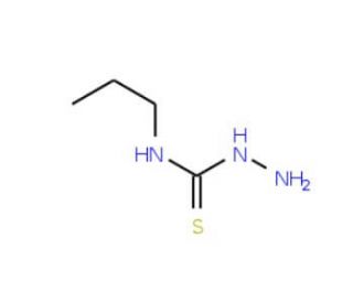 N-propylhydrazinecarbothioamide (CAS 13431-35-1) - chemical structure image