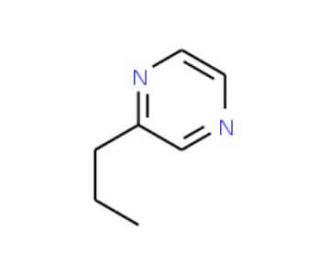 n-Propylpyrazine (CAS 18138-03-9) - chemical structure image