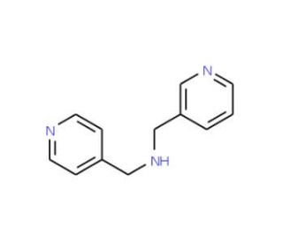 N-(pyridin-3-ylmethyl)-N-(pyridin-4-ylmethyl)amine - chemical structure image