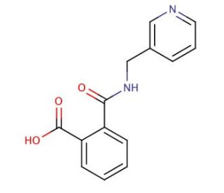 N-Pyridin-3-ylmethyl-phthalamic acid - chemical structure image