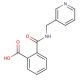 N-Pyridin-3-ylmethyl-phthalamic acid - chemical structure image