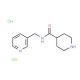 N-(pyridin-3-ylmethyl)piperidine-4-carboxamide dihydrochloride - chemical structure image