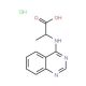 N-Quinazolin-4-ylalanine hydrochloride - chemical structure image