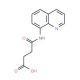 N-Quinolin-8-yl-succinamic acid - chemical structure image