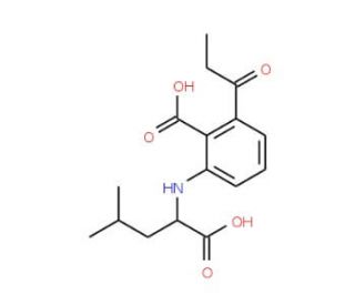N-([R,S]-2-Carboxy-3-Phenylropionyl)-L-Leucine (CAS 102601-55-8) - chemical structure image