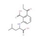 N-([R,S]-2-Carboxy-3-Phenylropionyl)-L-Leucine (CAS 102601-55-8) - chemical structure image