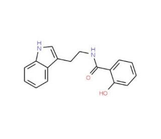 N-Salicyloyltryptamine (CAS 31384-98-2) - chemical structure image