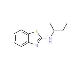 N-(sec-butyl)-1,3-benzothiazol-2-amine (CAS 028291-73-8) - chemical structure image