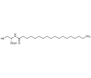 N-Stearoyl-L-cysteine (CAS 67603-46-7) - chemical structure image