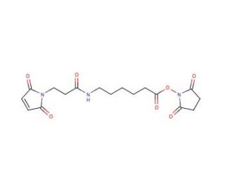 N-Succinimidyl 6-(3-Maleimidopropionamido) Hexanoate - chemical structure image