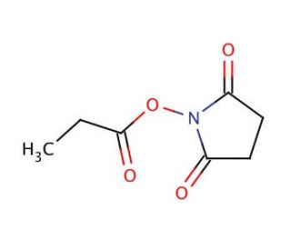 N-succinimidyl propionate (CAS 30364-55-7) - chemical structure image