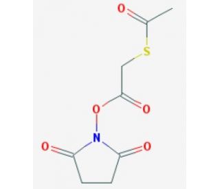 N-Succinimidyl-S-acetylthioacetate (CAS 76931-93-6) - chemical structure image