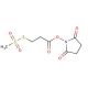 N-Succinimidyloxycarbonylethyl Methanethiosulfonate (CAS 385399-11-1) - chemical structure image