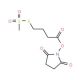 N-Succinimidyloxycarbonylpropyl Methanethiosulfonate (CAS 690632-55-4) - chemical structure image