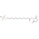 N-Succinimidyloxycarbonylundecyl Methanethiosulfonate (CAS 887407-54-7) - chemical structure image